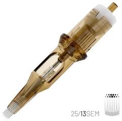 Тату-картриджі з голками Kwadron Sublime Soft Edge Magnum Картридж Long Taper 25/13SEMLT 0,25 mm 1 шт. - 1