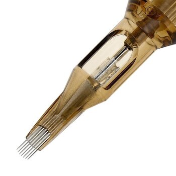 Tattoo Needle Cartridges Kwadron Sublime Soft Edge Magnum Cartridge Long Taper 25/13SEMLT 0,25 mm 1 pc - 3
