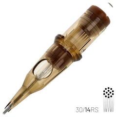 Kartridże igły do tatuażu Kwadron Round Shader Cartridge Long Taper 30/14RSLT 0,30 mm 1 szt. - 1