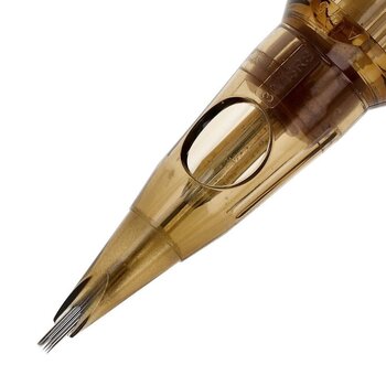 Тату-картриджі з голками Kwadron Round Shader Картридж Long Taper 30/18RSLT 0,30 mm 1 шт. - 3