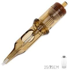 Тату-картриджі з голками Kwadron Soft Edge Magnum Картридж Long Taper 25/7SEMLT 0,25 mm 1 шт. - 1