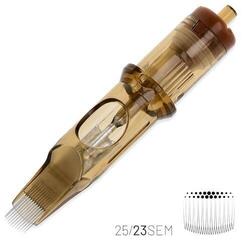 Kartridże igły do tatuażu Kwadron Soft Edge Magnum Cartridge Long Taper 25/23SEMLT 0,25 mm 1 szt. - 1