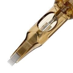 Kartridże igły do tatuażu Kwadron Flat Cartridge Long Taper 35/9FLLT 0,35 mm 1 szt. - 2