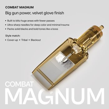 Cartridge igle za tetoviranje Kwadron Combat Soft Edge Magnum Cartridge Long Taper 30/49SEMLT 0,30 mm 1 kom - 4