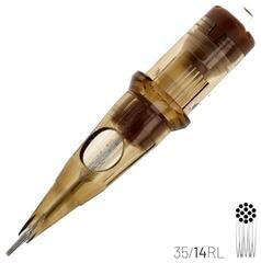Тату-картриджі з голками Kwadron Round Liner Картридж Medium Taper 35/14RLMT 0,35 mm 1 шт. - 1