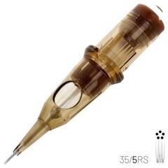 Тату-картриджі з голками Kwadron Round Shader Картридж Medium Taper 35/5RSMT 0,35 mm 1 шт. - 1