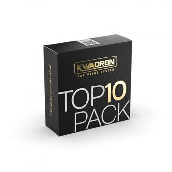 Тату-картриджі з голками Kwadron Top10 Pack Sample Pack Набір картриджів 10 Шт. - 2