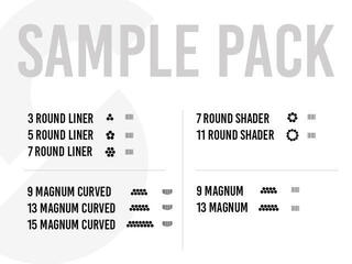 Тату-картриджі з голками Kwadron Top10 Pack Sample Pack Набір картриджів 10 Шт. - 4