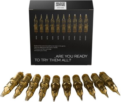 Kartridże igły do tatuażu Kwadron Top10 Pack Most Popular Sample Zestaw cartridge 10 szt. - 4