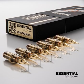 Tattoo Needle Cartridges Kwadron Liner Essential Pack Cartridge Set 18 pcs - 4