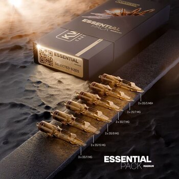 Kartridże igły do tatuażu Kwadron Magnum Essential Pack Zestaw cartridge 18 szt. - 5