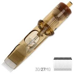 Тату-картриджі з голками Kwadron Magnum Картридж Long Taper 30/27MGLT 0,30 mm 1 шт. - 1