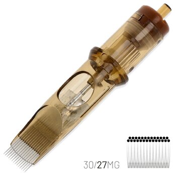 Тату-картриджі з голками Kwadron Magnum Картридж Long Taper 30/27MGLT 0,30 mm 1 шт. - 2
