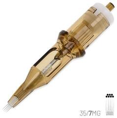 Тату-картриджі з голками Kwadron Sublime Magnum Картридж Long Taper 35/7MGLT 0,35 mm 1 шт. - 1