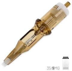 Тату-картриджі з голками Kwadron Sublime Magnum Картридж Long Taper 35/9MGLT 0,35 mm 1 шт. - 1