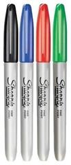 Маркери та олівці для тату Sharpie Fine & Ultra Fine Маркер 0,9 mm Мікс 4 Шт. - 1
