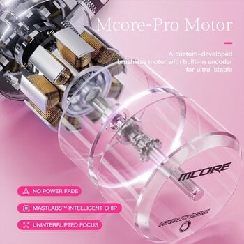 Bezdrôtové tetovacie strojčeky Faviamo Luma Bezdrôtový tetovací strojček 4,2 mm Pink - 8