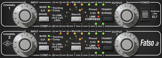 Procesador de efectos de complemento de software Universal Audio UAD Emperical Labs FATSO Tape Simulator (Producto digital) - 1