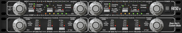 Procesador de efectos de complemento de software Universal Audio UAD Emperical Labs FATSO Tape Simulator (Producto digital) - 4