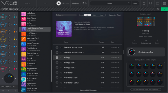 Sample/Sound Library XLN Audio XO Expansion: Liquid Drum n Bass (Digital product) - 2