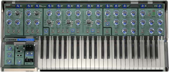 VST Instrument CA Plugins Pentaphonic Synthesizer (Produkt cyfrowy) - 2