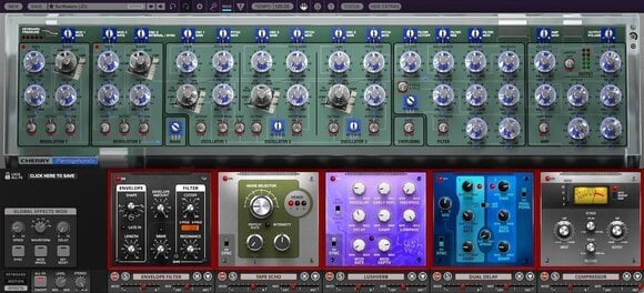 VST Instrument CA Plugins Pentaphonic Synthesizer (Produkt cyfrowy) - 5