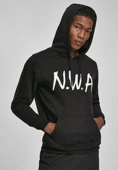 Mikina N.W.A Logo Black XL Mikina - 6