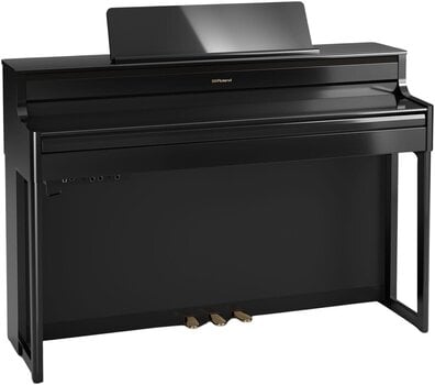 Digital Piano Roland HP 704 SET Polished Ebony Digital Piano - 4