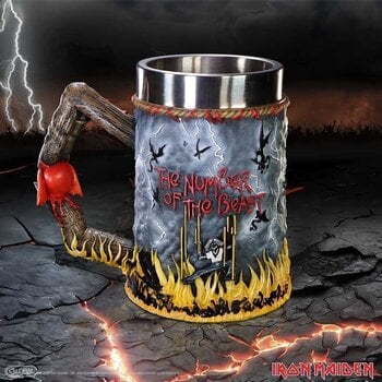 Taza / Vaso / Botella Iron Maiden The Number of the Beast Jarra - 8