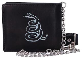 Cartera Metallica Black Album with Chain Cartera - 3