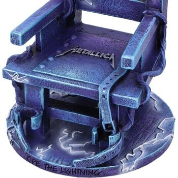 Колекційна фігурка Metallica Ride the Lightning Blue Chair Прикраса 15 cm - 7