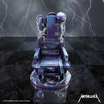 Колекційна фігурка Metallica Ride the Lightning Blue Chair Прикраса 15 cm - 8