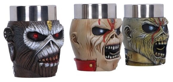Taza / Vaso / Botella Iron Maiden Eddie Set 3 pcs Chupito - 4