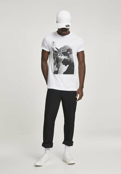 T-shirt 2Pac T-shirt F*ck The World Blanc XL - 5