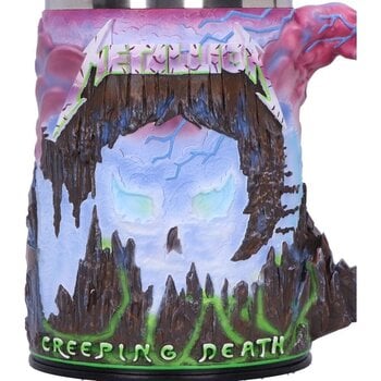 Taza / Vaso / Botella Metallica Creeping Death Jarra - 5