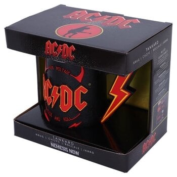 Taza / Vaso / Botella AC/DC High Voltage Rock and Roll Lightning Horns Jarra - 5