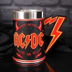 Кухоль / Чашка / Пляшка AC/DC High Voltage Rock and Roll Lightning Horns Пивний кухоль - 7