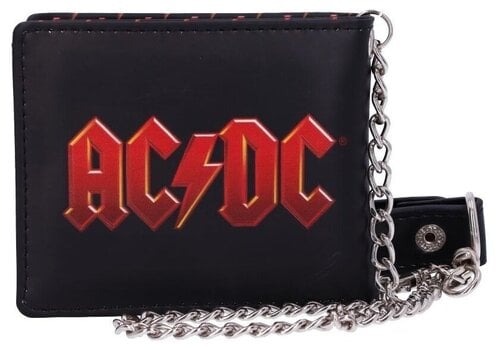 Cartera AC/DC Logo Lightning Leather with Chain Cartera - 3