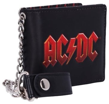 Cartera AC/DC Logo Lightning Leather with Chain Cartera - 4