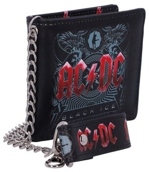 Cartera AC/DC Black Ice Embossed with Chain Cartera - 4