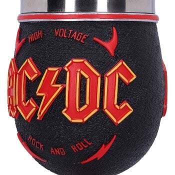 Mug / Cup / Bottle AC/DC High Voltage Rock and Roll Lightning Horns Goblet - 5