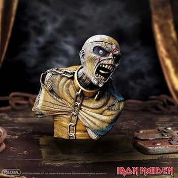 Колекційна фігурка Iron Maiden Piece of Mind Eddie Bust Small Скринька 12 cm - 7