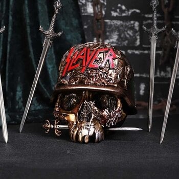 Figura coleccionable Slayer Eagle Helmet Skull Logo Caja decorativa 17,5 cm - 7