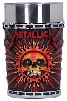Taza / Vaso / Botella Metallica Pushead Art Collectible Set 3 pcs Chupito - 5