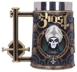 Кухоль / Чашка / Пляшка Ghost Papa Emeritus III Gold Пивний кухоль - 2