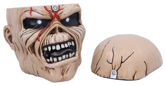 Figura coleccionable Iron Maiden Eddie The Trooper Head Caja decorativa 18 cm - 5