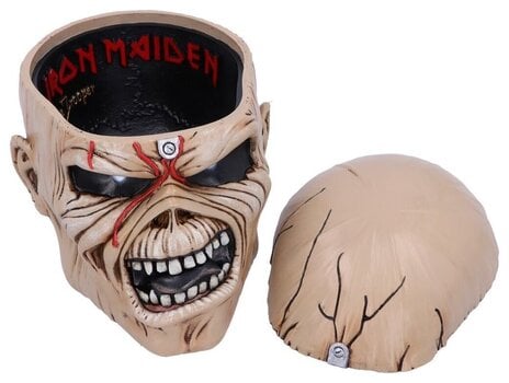 Figura coleccionable Iron Maiden Eddie The Trooper Head Caja decorativa 18 cm - 6