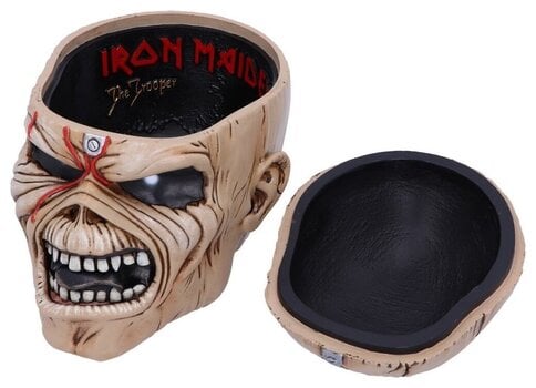Figura coleccionable Iron Maiden Eddie The Trooper Head Caja decorativa 18 cm - 7