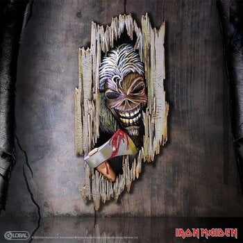 Figura coleccionable Iron Maiden Killers Eddie Placa de pared 30,5 cm - 7