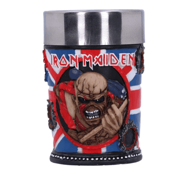 Taza / Vaso / Botella Iron Maiden Eddie The Trooper Chupito - 11
